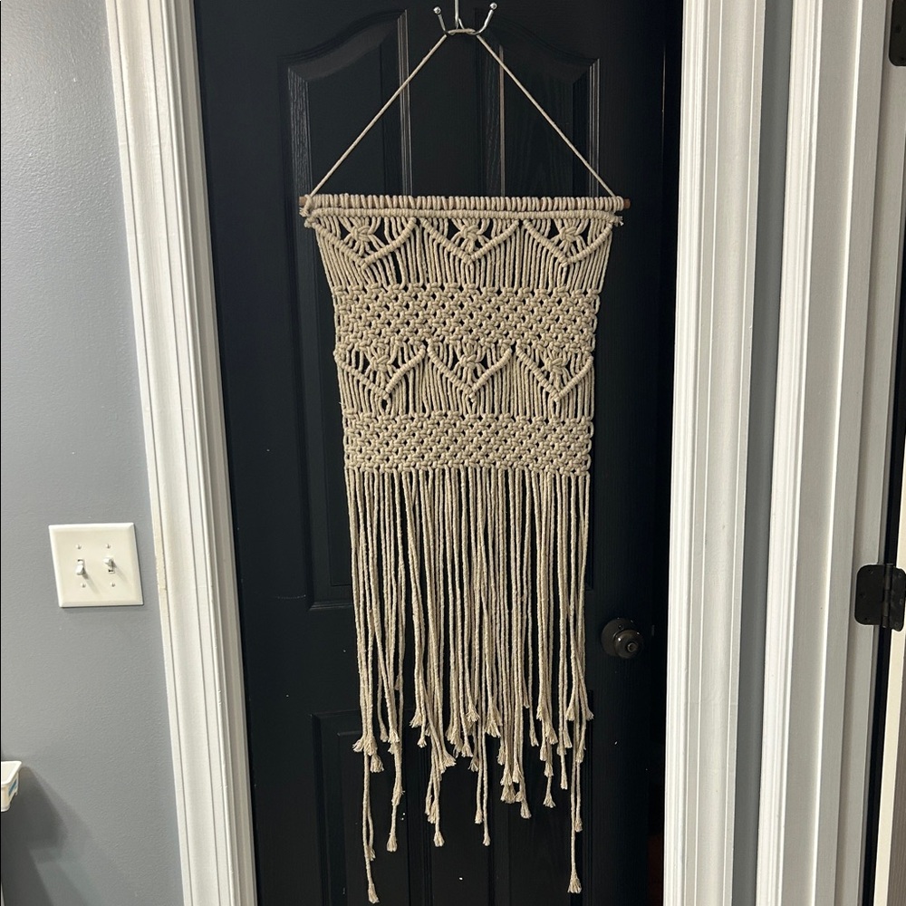 Handcrafted Macrame Wall Hanging Decor